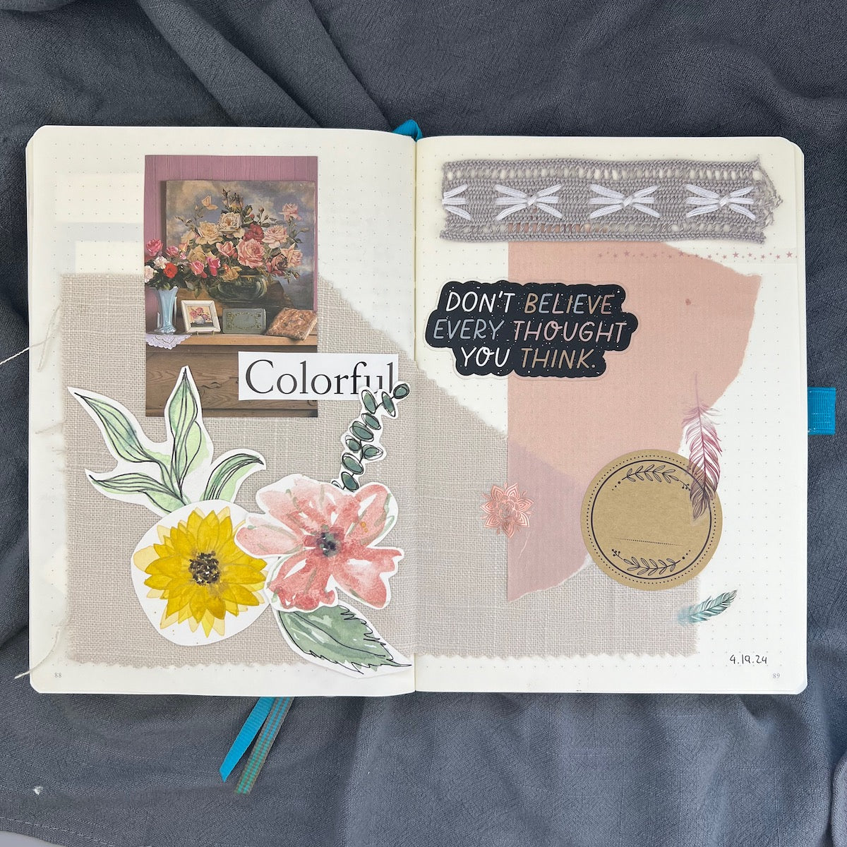 Collage Journaling: Crafting Intentions with Mindfulness