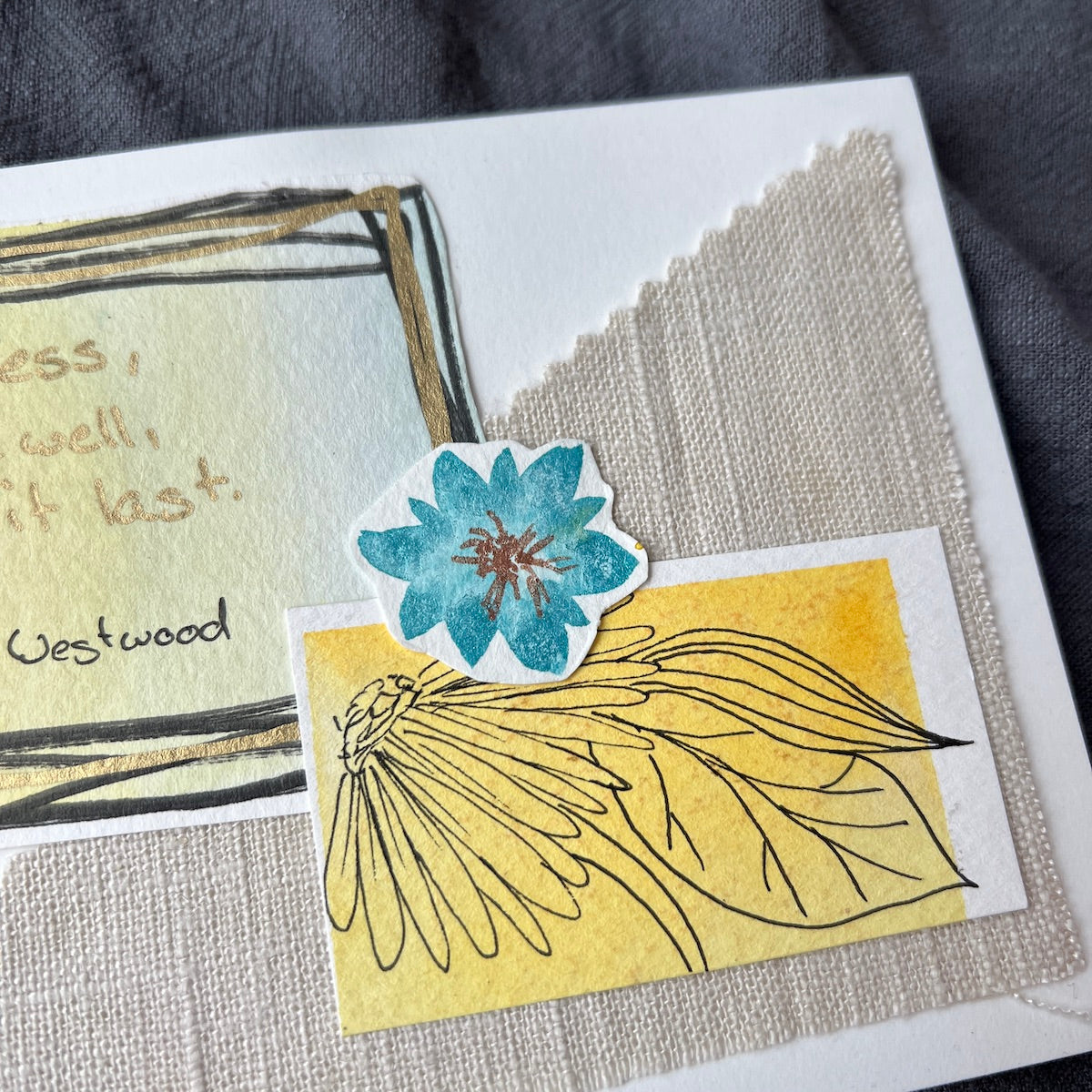 Earth Day Recycled Collage - Buy Less